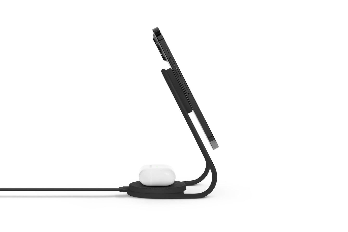 Courant - MAG:2 - Essentials Linen Wireless Charger Stand (Magnetic)