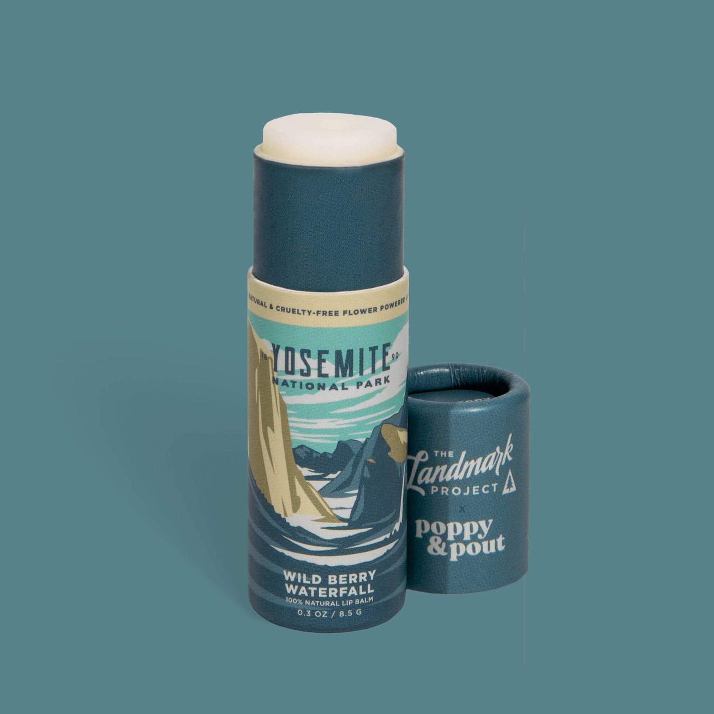 Poppy & Pout - The Landmark Project, Lip Balm, Yosemite Wild Berry Waterfall