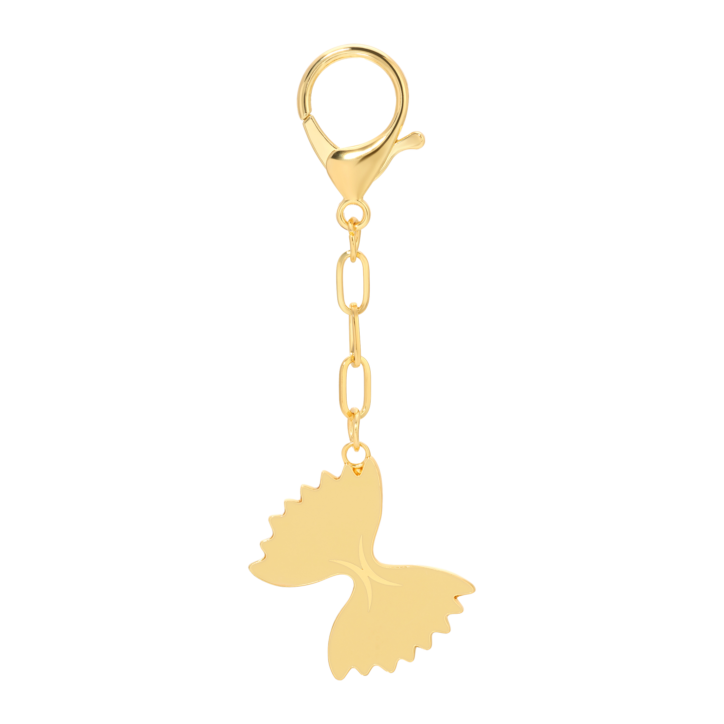 Lucky Feather - Enamel Bag Charm - Pasta