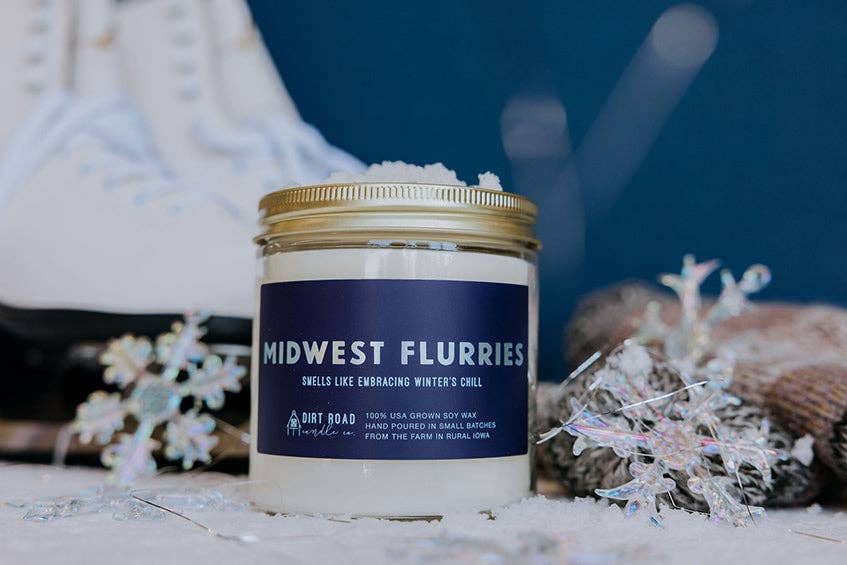 Dirt Road Candle Co - Midwest Flurries Candle