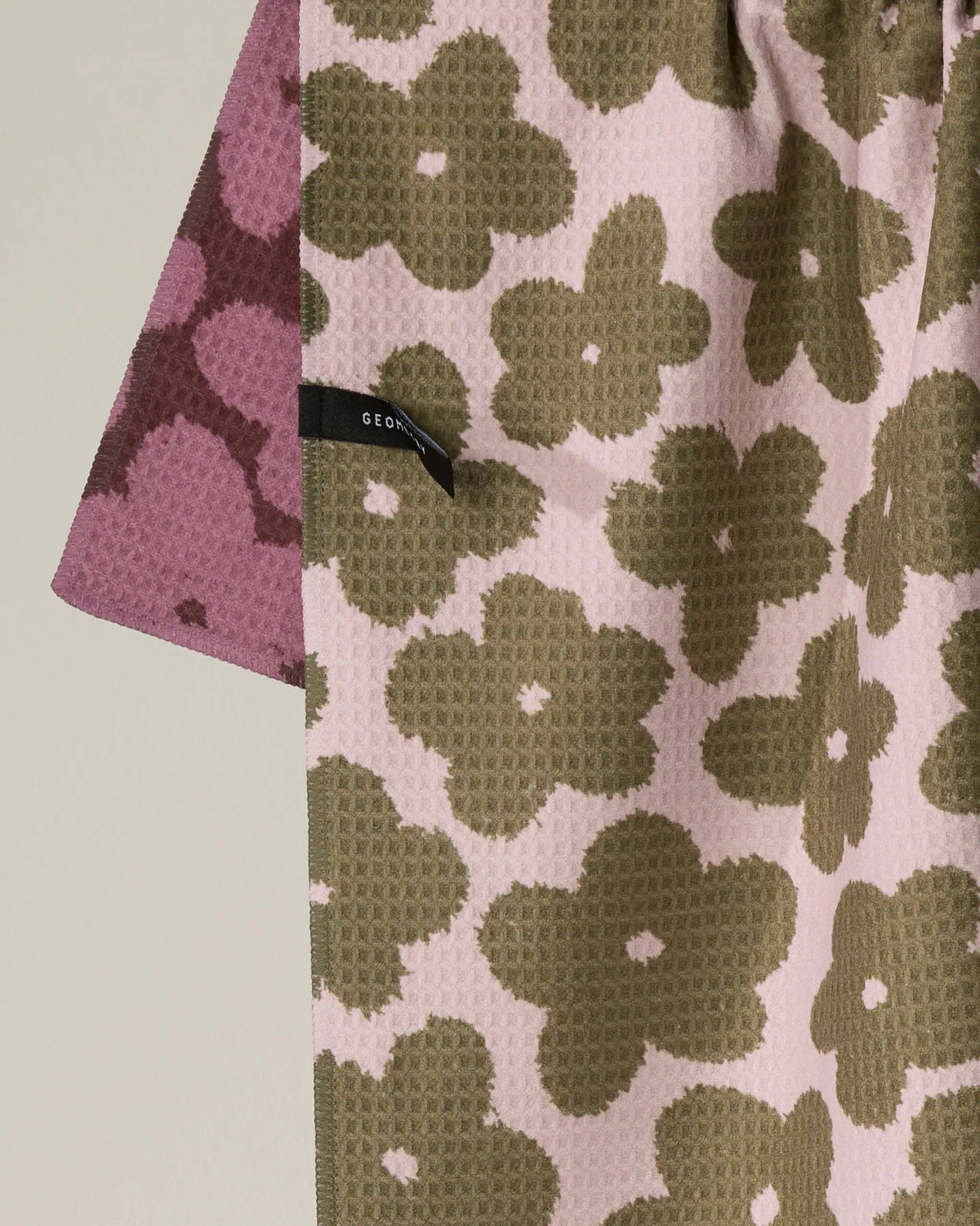 Geometry - Fuzzy Floral Luxe Kitchen Towel