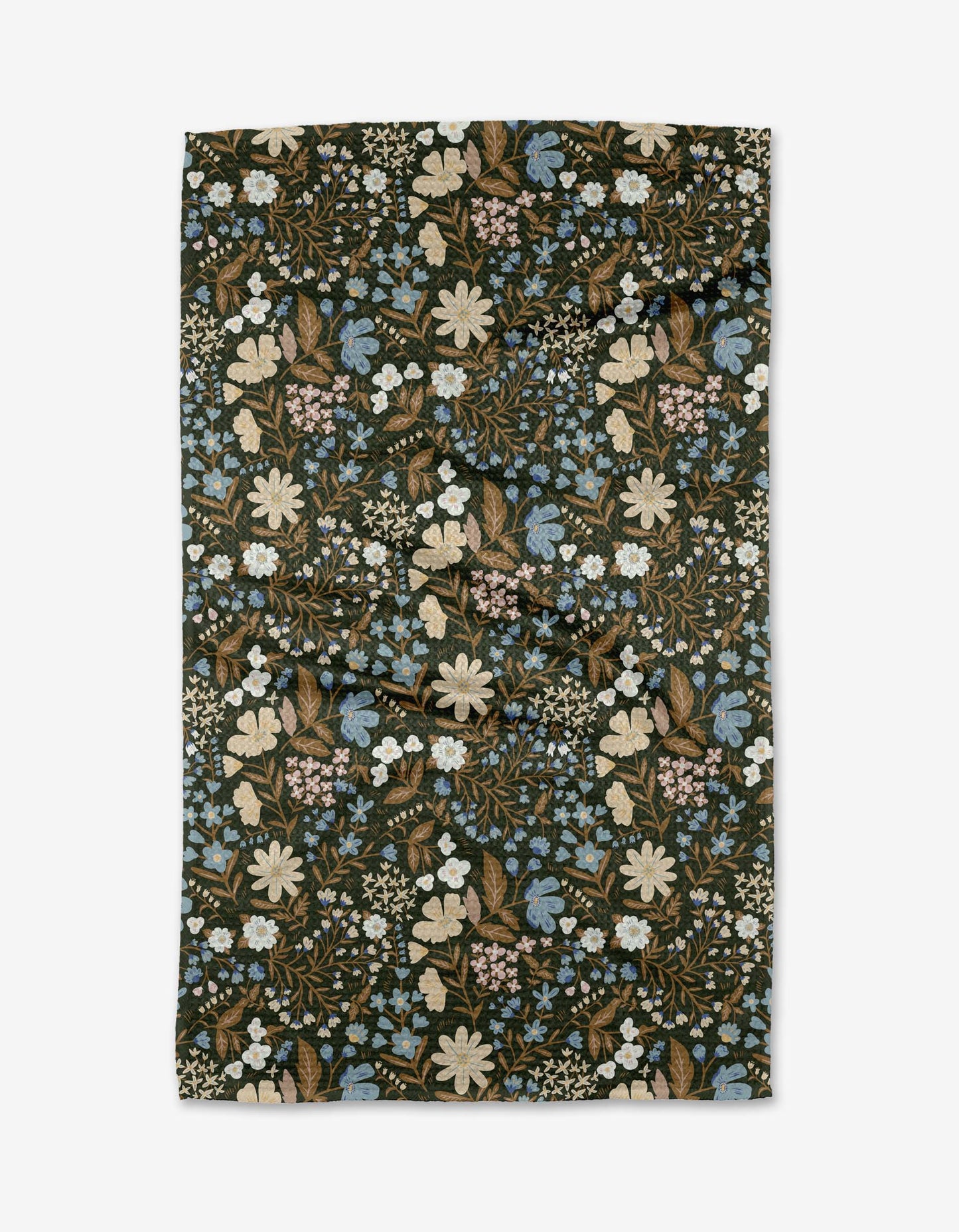 Geometry - Cottage Meadow Sepia Tea Towel