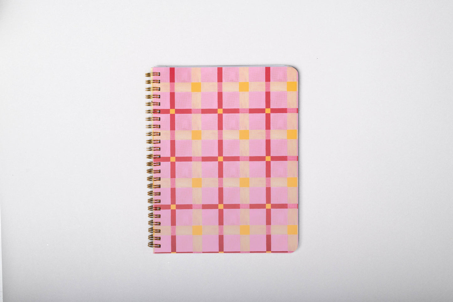 Ban.do - Rough Draft Mini Notebook, Pink Plaid