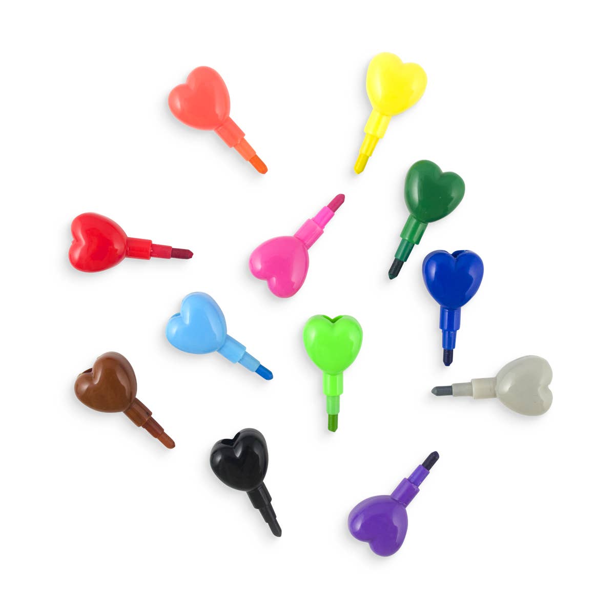 OOLY - Heart to Heart Stacking Crayons