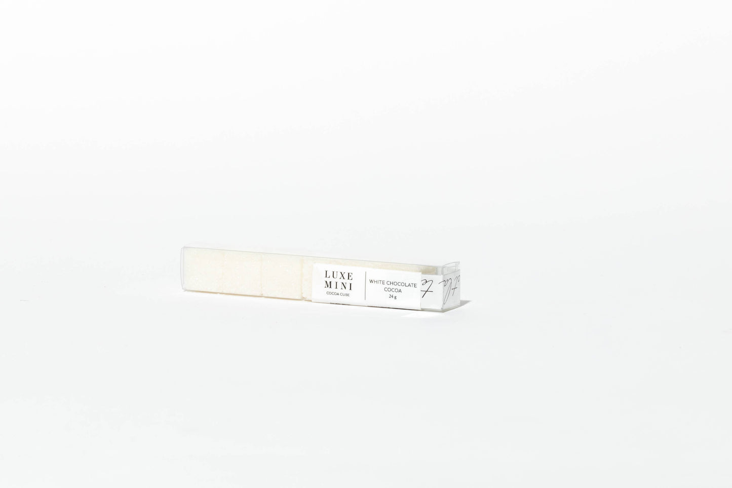 TEASPRESSA | LUXE Mixer Cube - WHITE CHOCOLATE COCOA | LUXE Barista Cube MINI