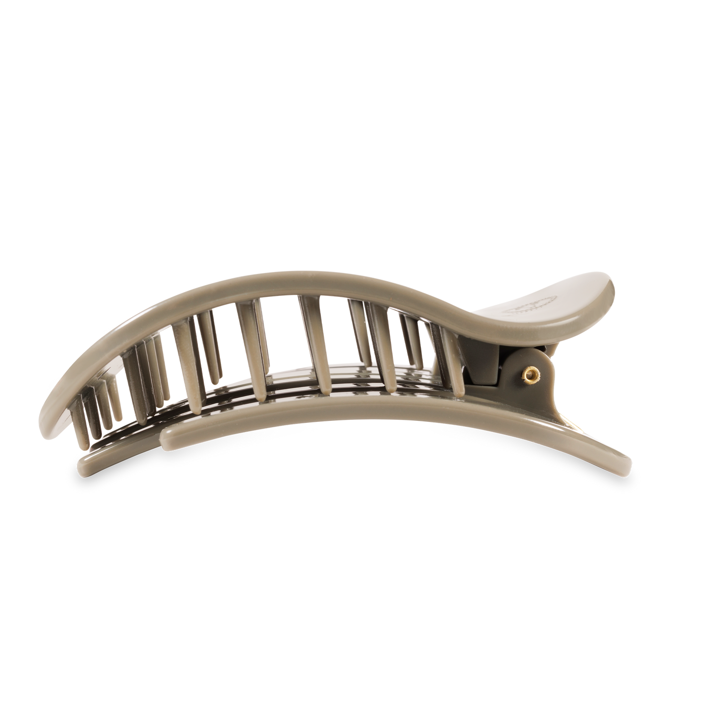 TELETIES - Flat Round Hair Clip | Large | Sage It Ain't So