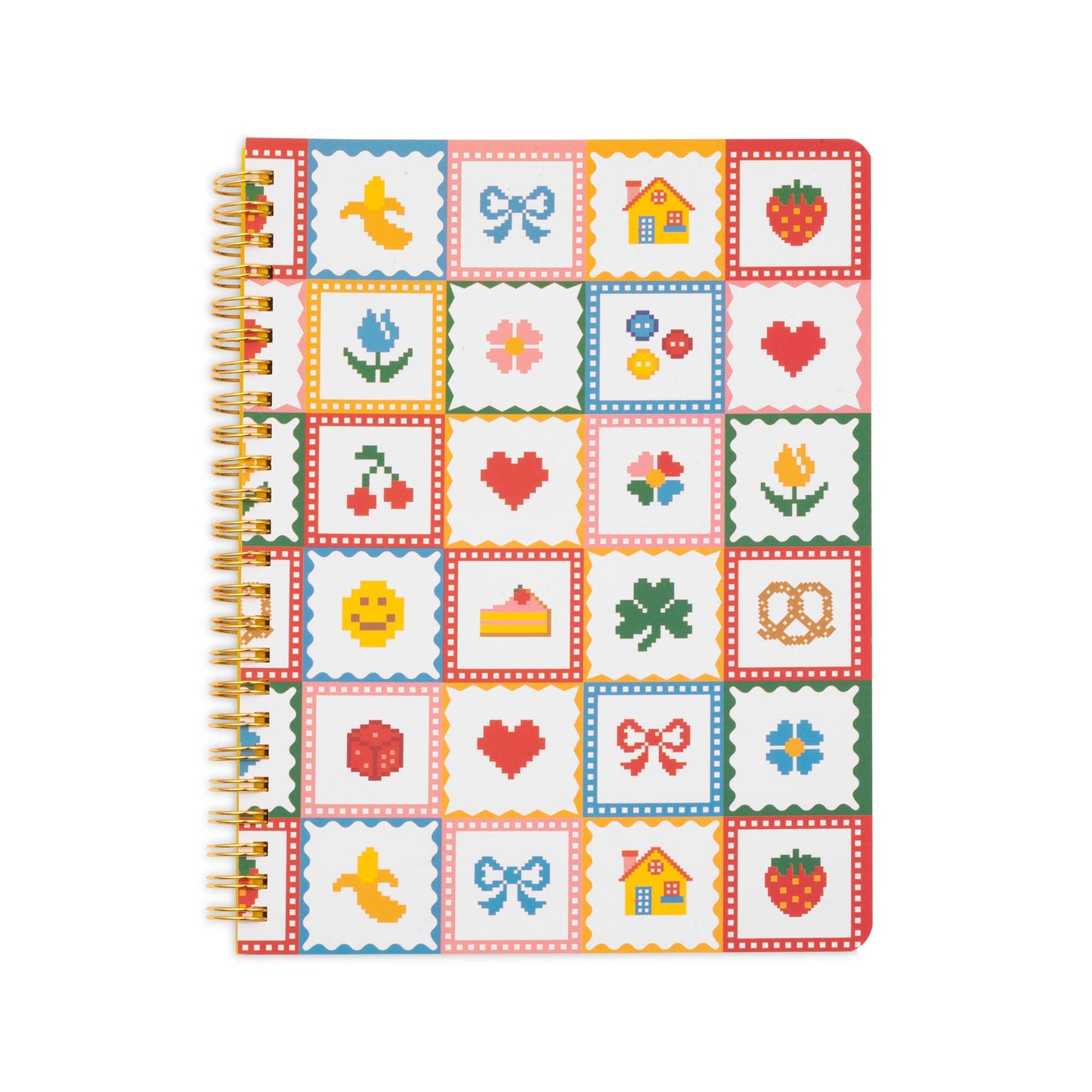 Ban.do - Rough Draft Mini Notebook, Quilt