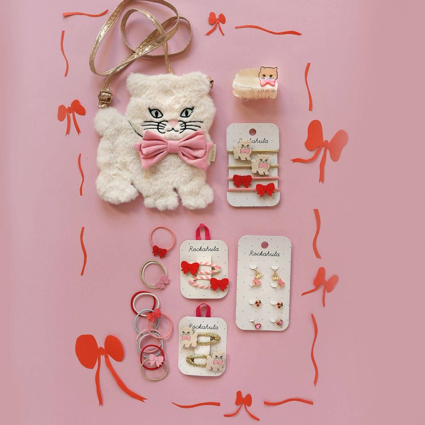 Rockahula - Cute Kitten Clip On Earrings