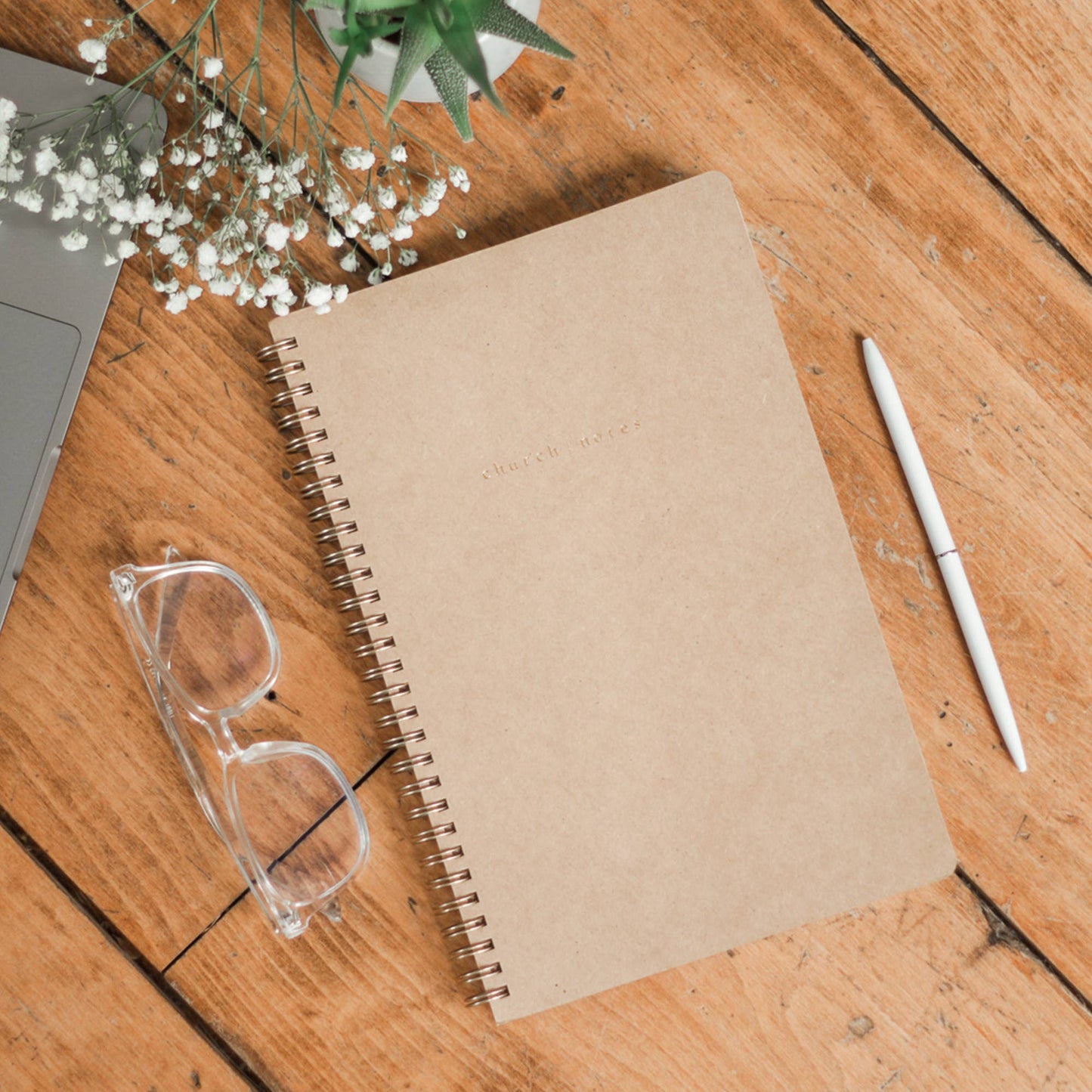 Church Notes Co. - Kraft Church Notes Bible Study Notebook