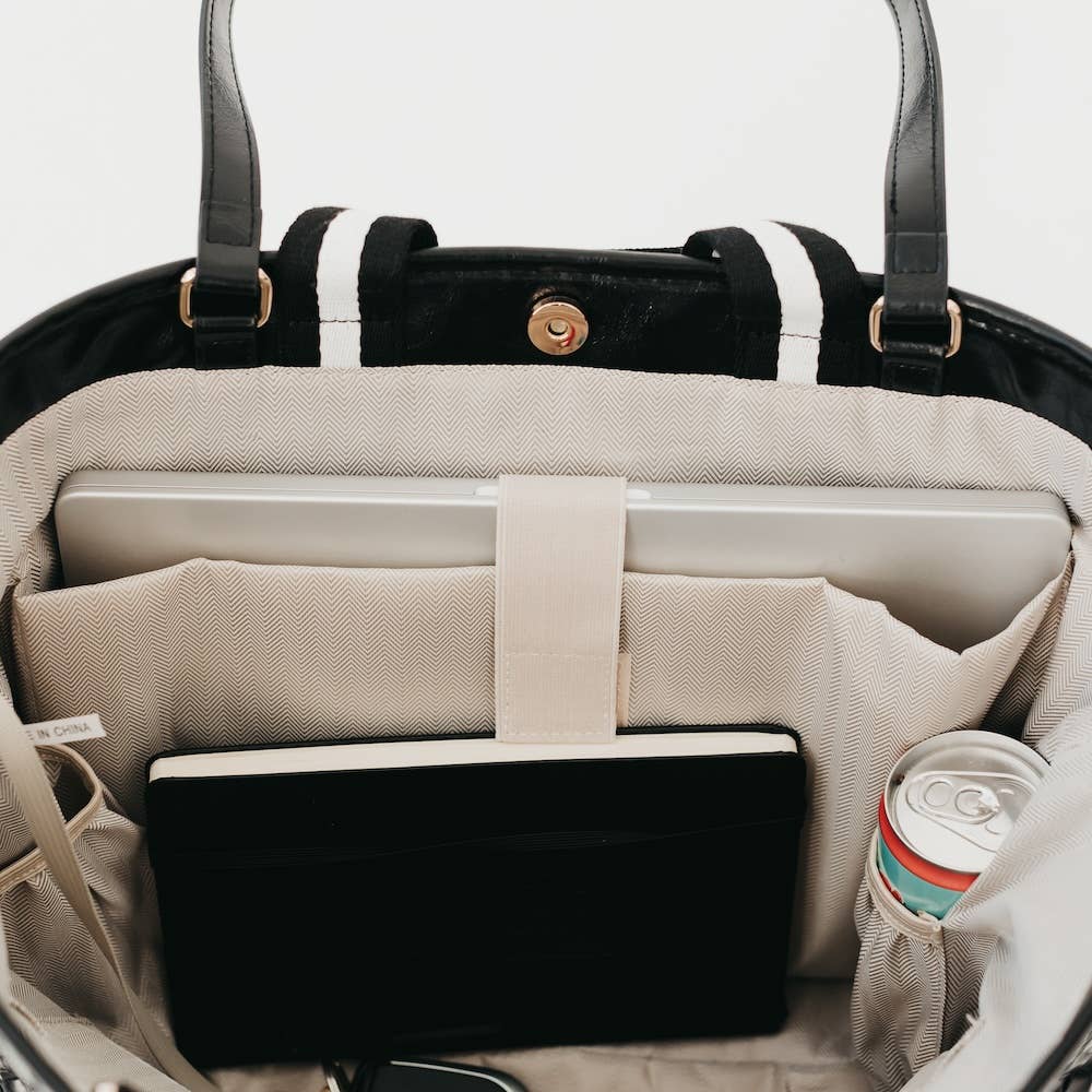 Pretty Simple - Woven Tiffany Organizer Tote Bag