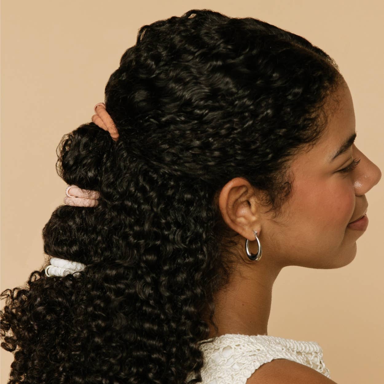 TELETIES - Nylon Hair Ties | Small | For the Love of Nudes
