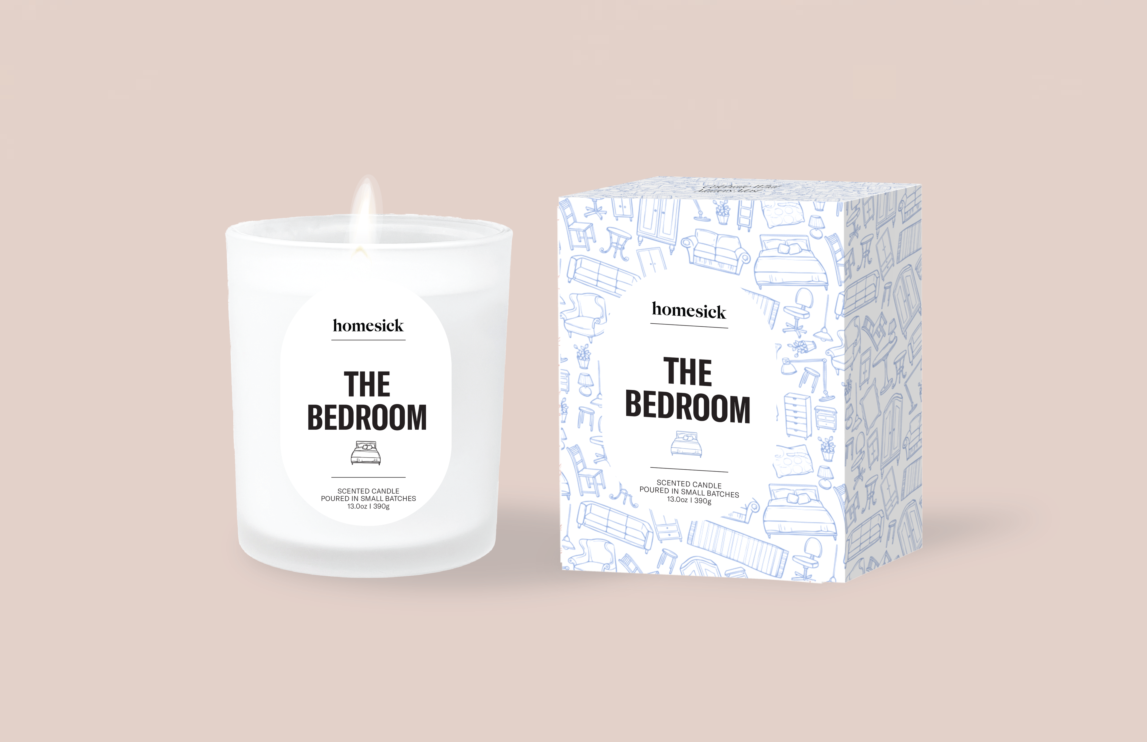 Homesick Candles - The Bedroom Candle
