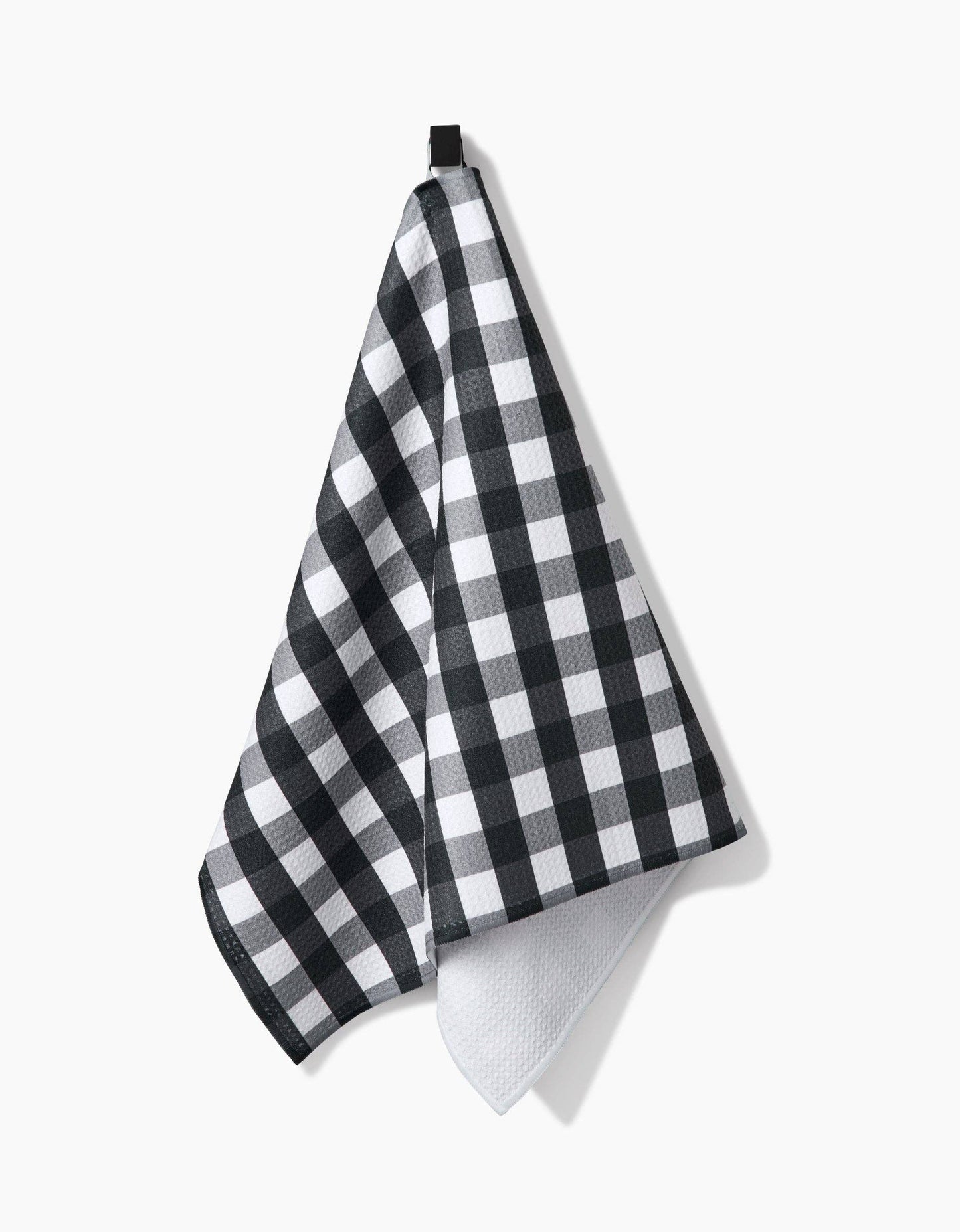 Geometry - Midnight Flannel Tea Towel