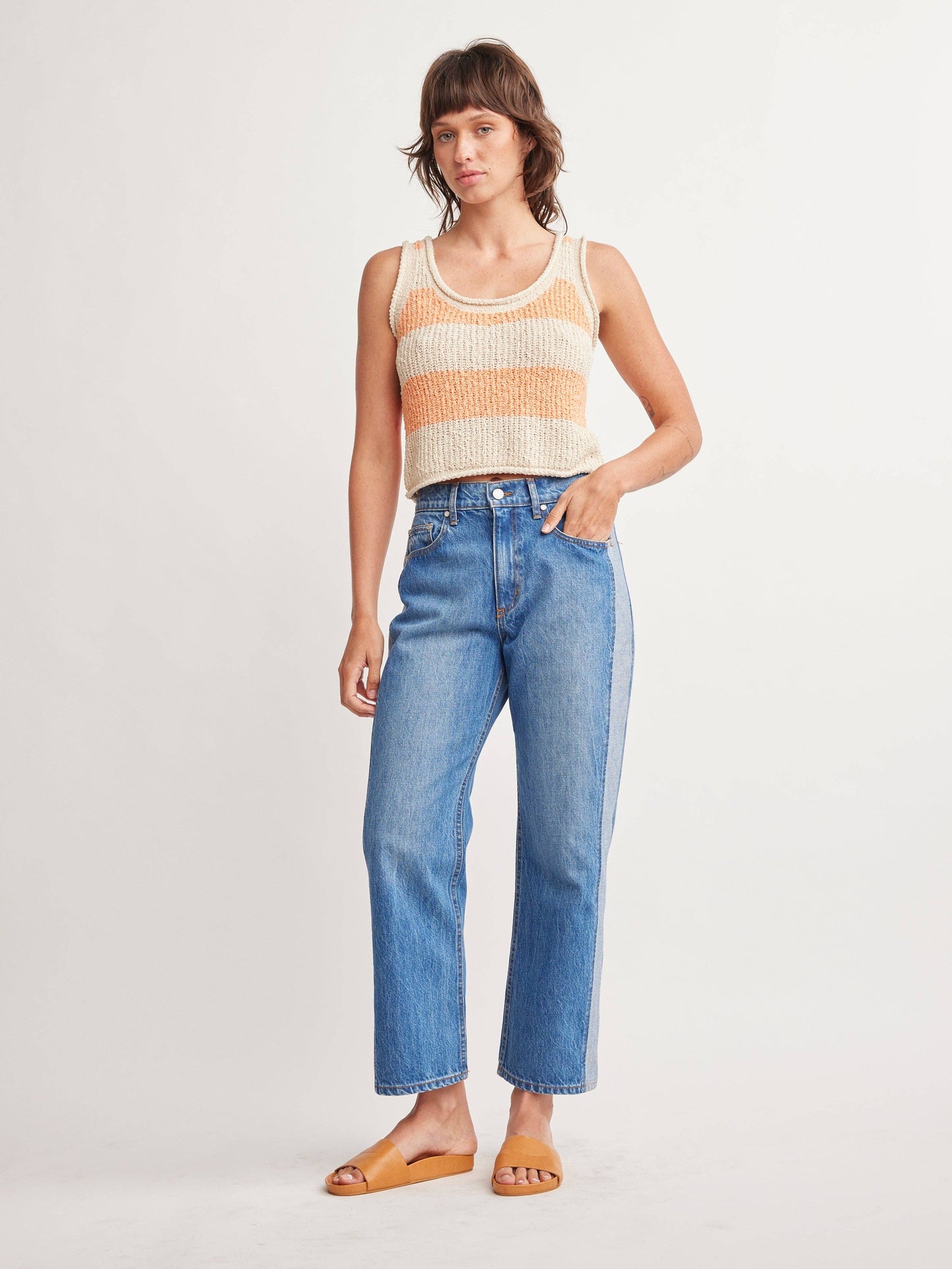 Self Contrast - Miles Tank Sweater