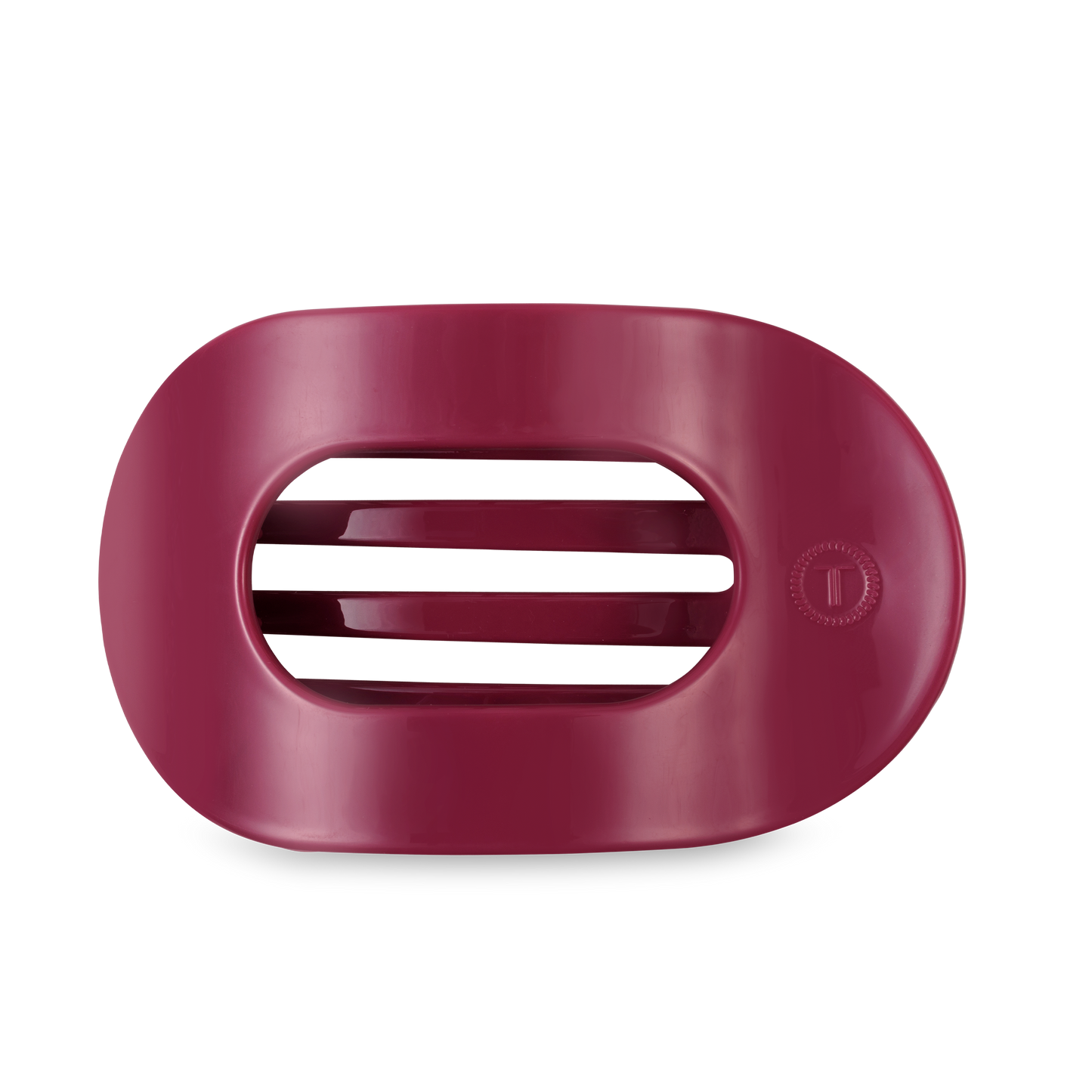 TELETIES - Flat Round Hair Clip | Large | Wild Side