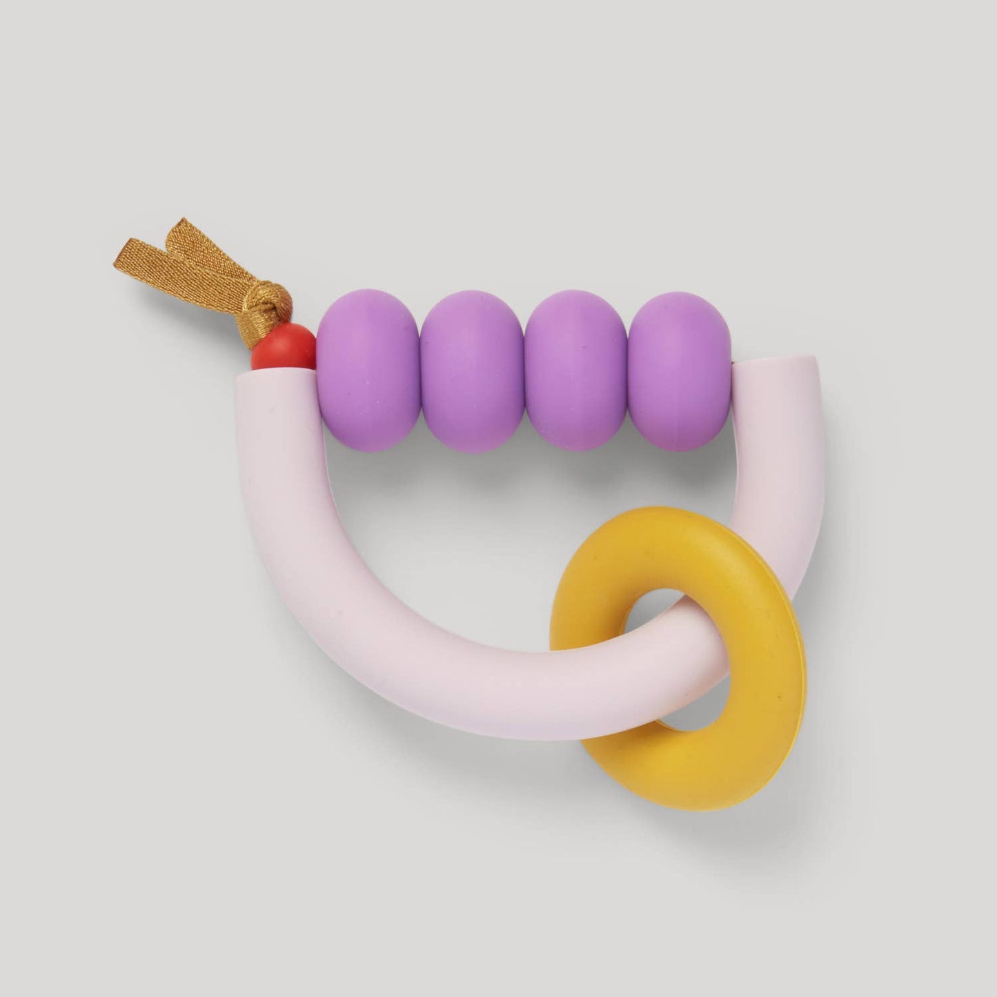 January Moon - Plum Arch Ring Teether