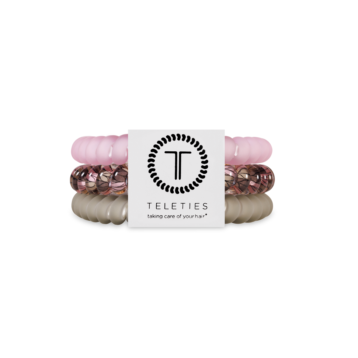 TELETIES - Spiral Hair Coils | Small | Sage It Ain't So Hair Ties