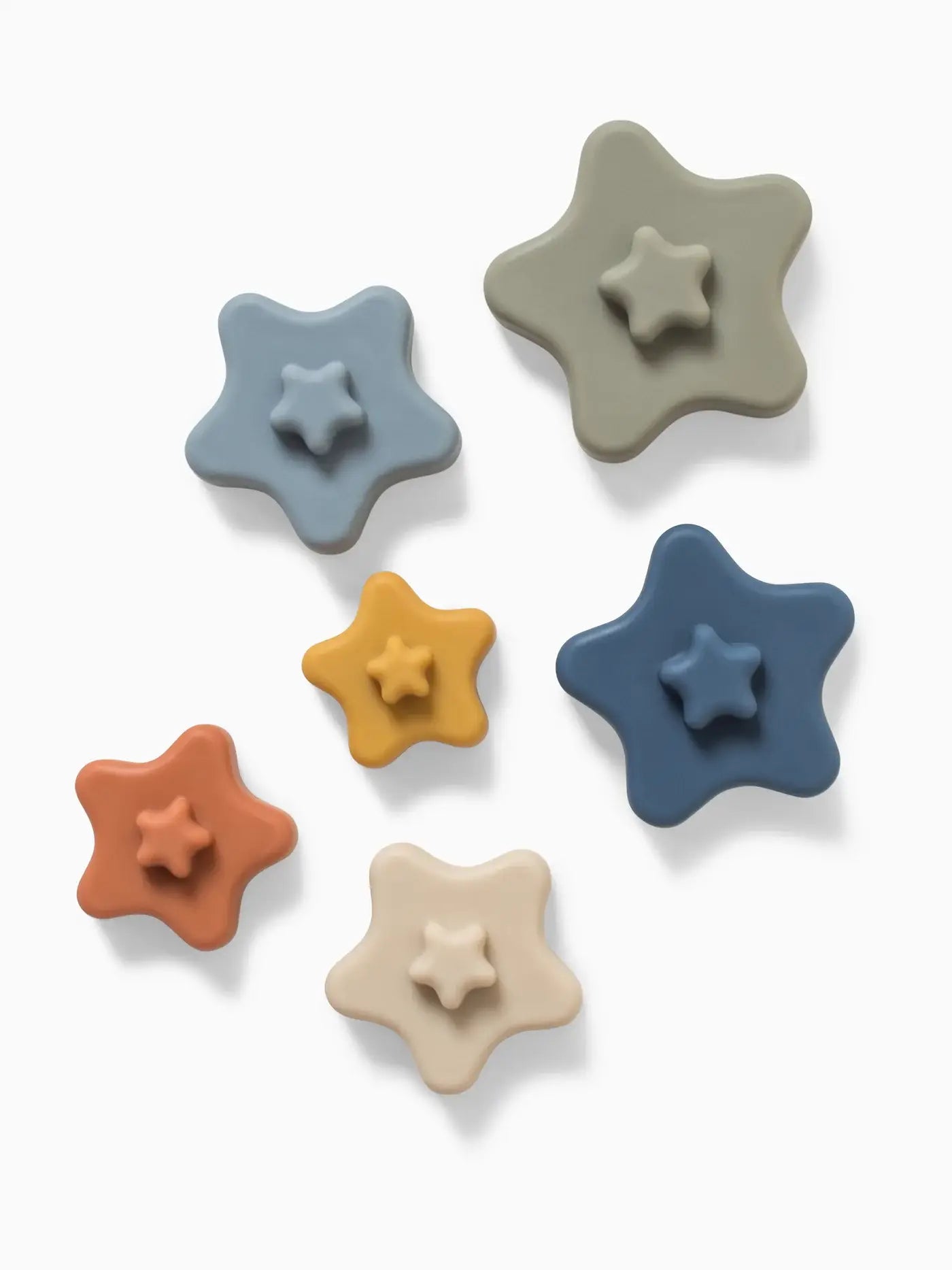 Colored Organics - Baby Star Stacker - Blue