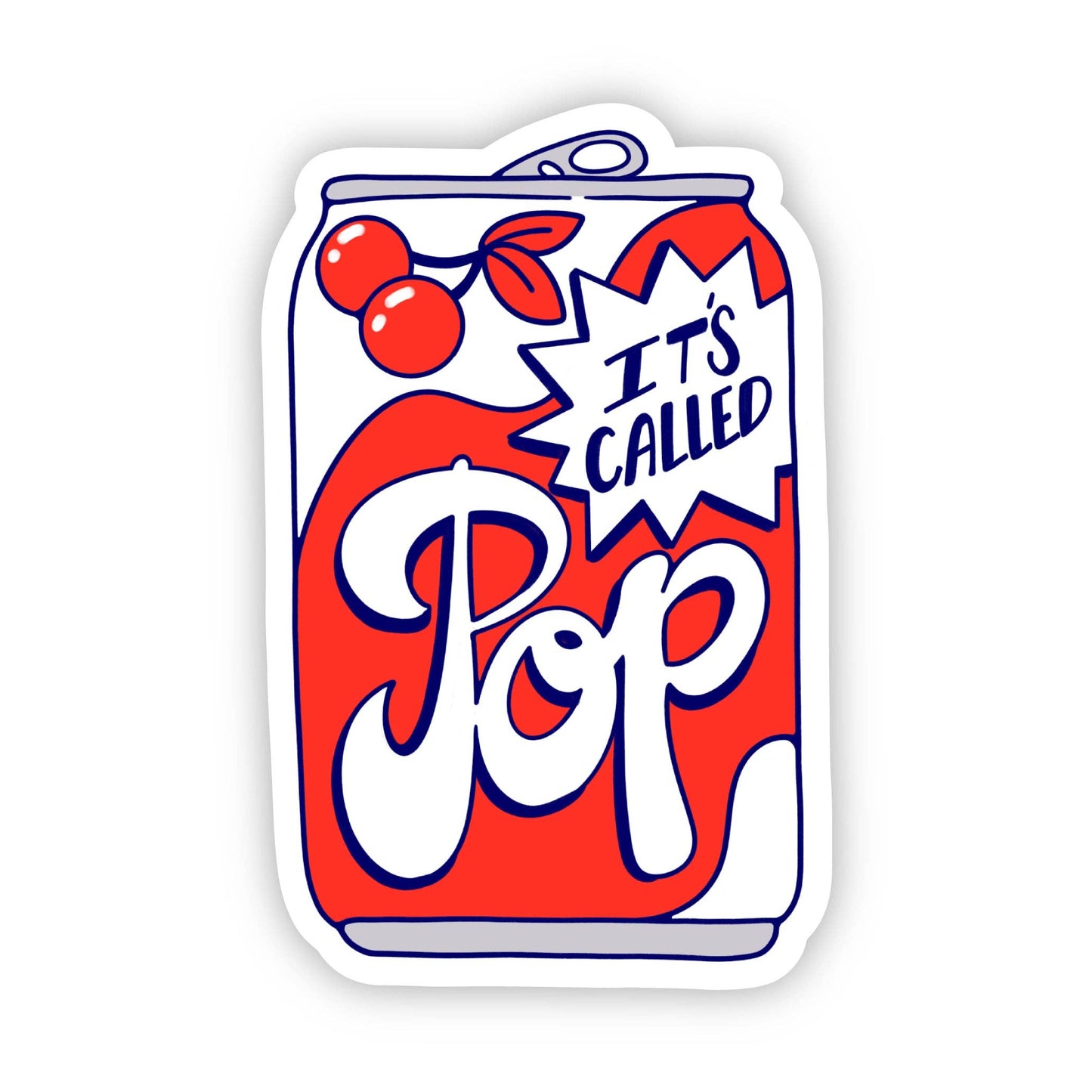 Big Moods - "It's Called Pop" Midwest Sticker