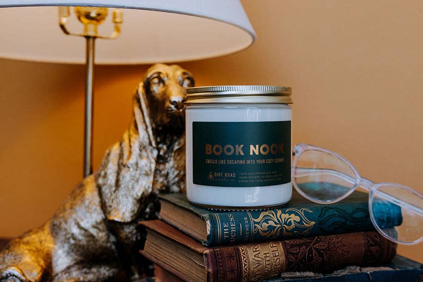Dirt Road Candle Co - Book Nook Candle