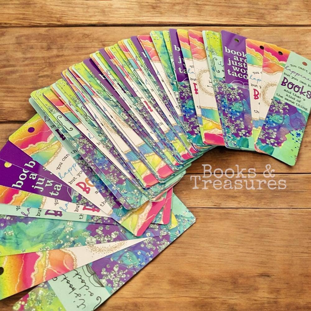 Books & Treasures - Blind Date with a Book All Romance Used Books with Bookmark