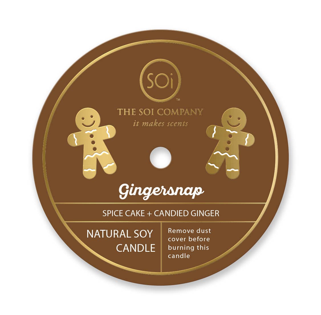 The SOi Company - Gingersnap 12oz Icon Candle