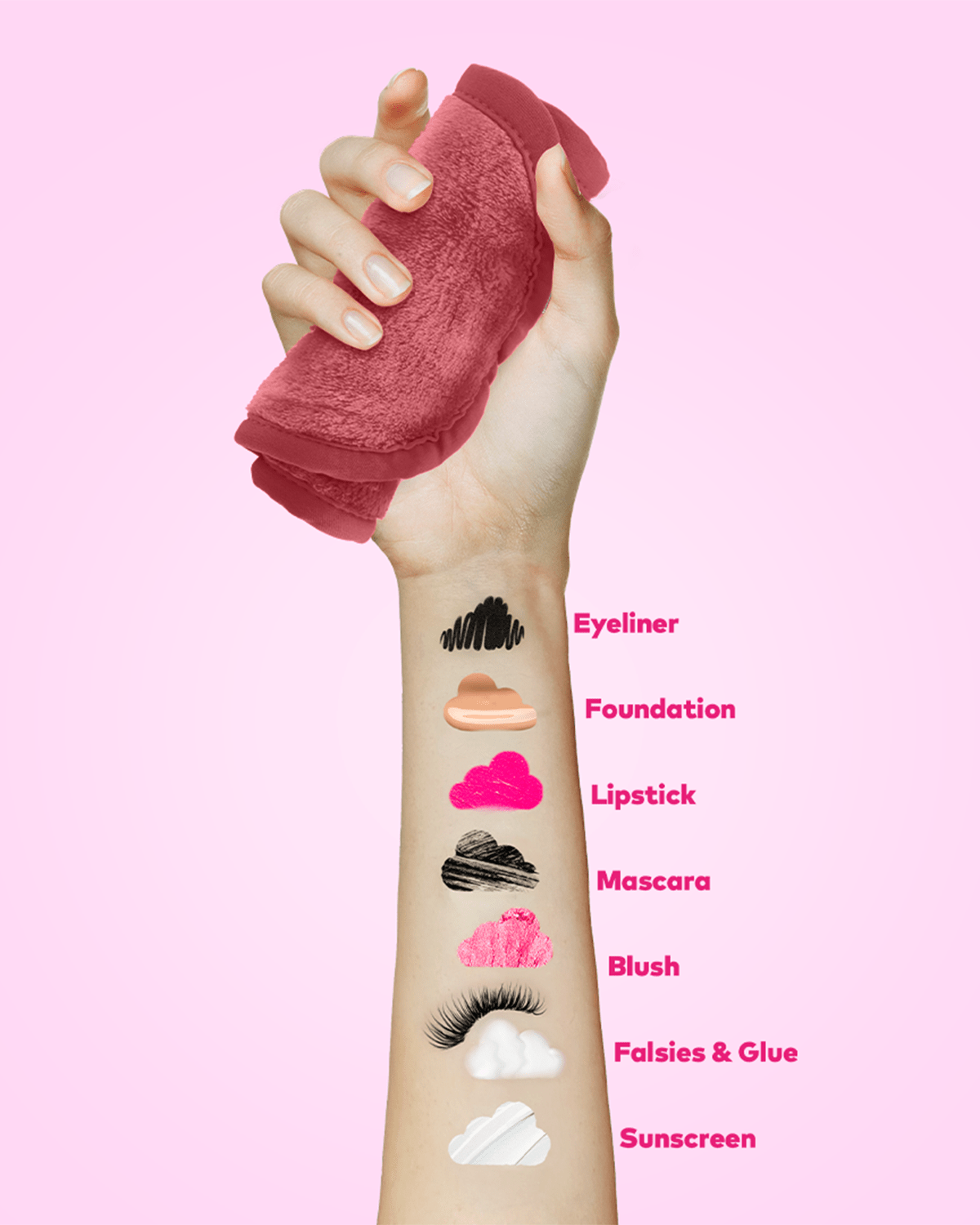 MakeUp Eraser - The Blush 5pc Gift Set | Mini PRO $50 Value Set