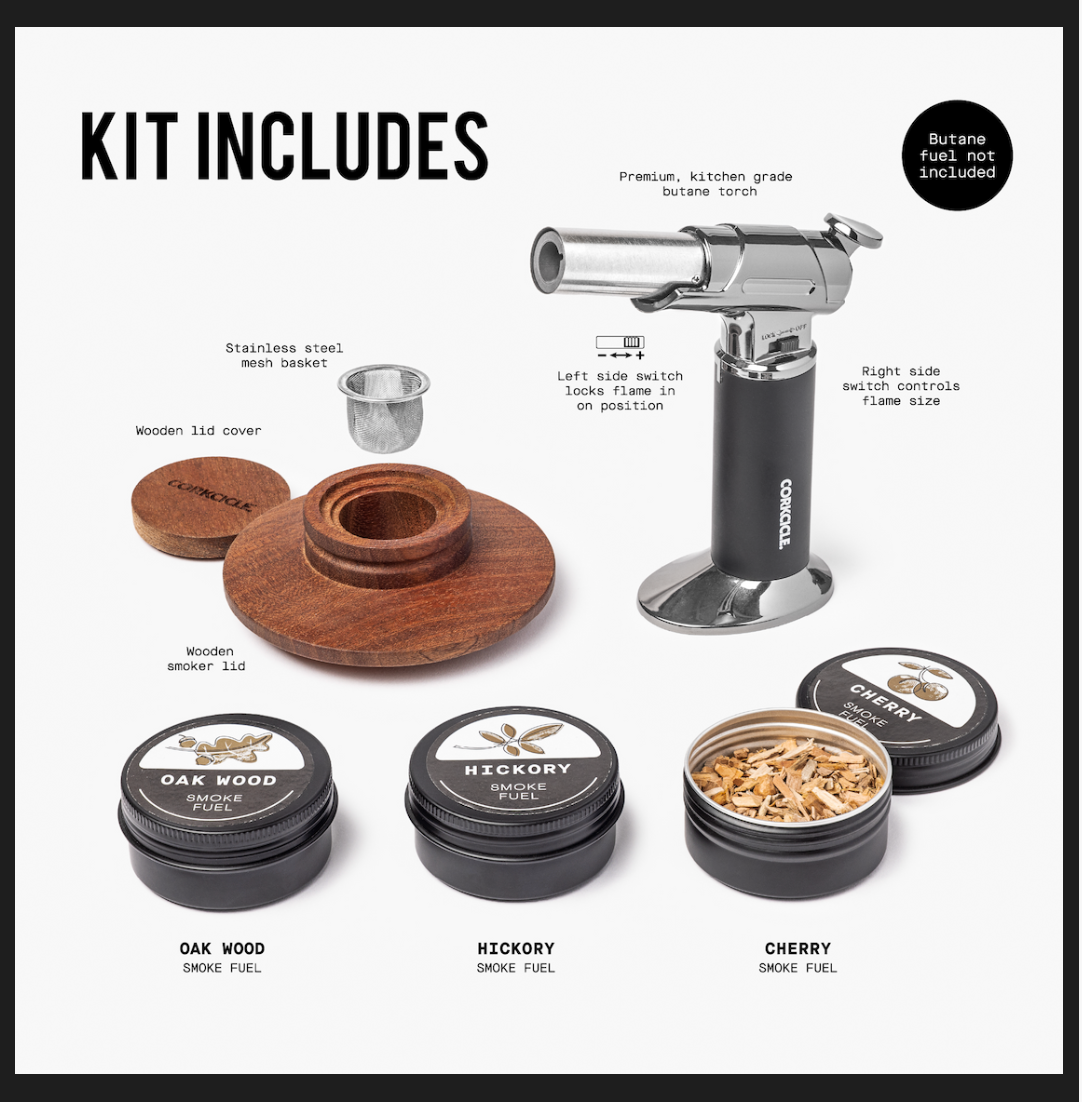 CORKCICLE - Whiskey Smoking Kit