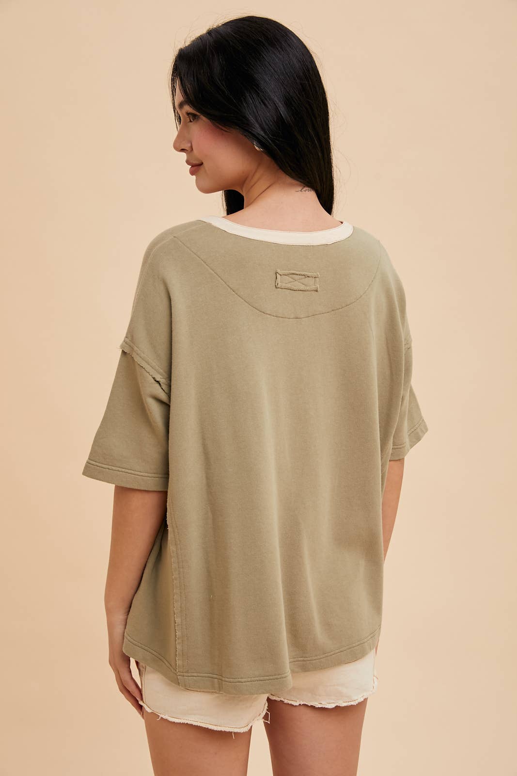In Loom - HENLEY RINGER TEE