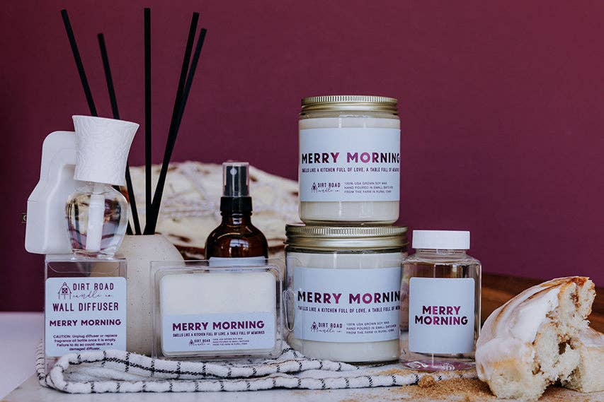 Dirt Road Candle Co - Merry Morning Air + Room Spray