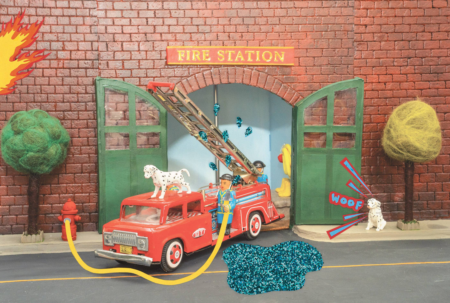 Piecework Puzzles - Fire Brigade - 100 Piece Puzzle