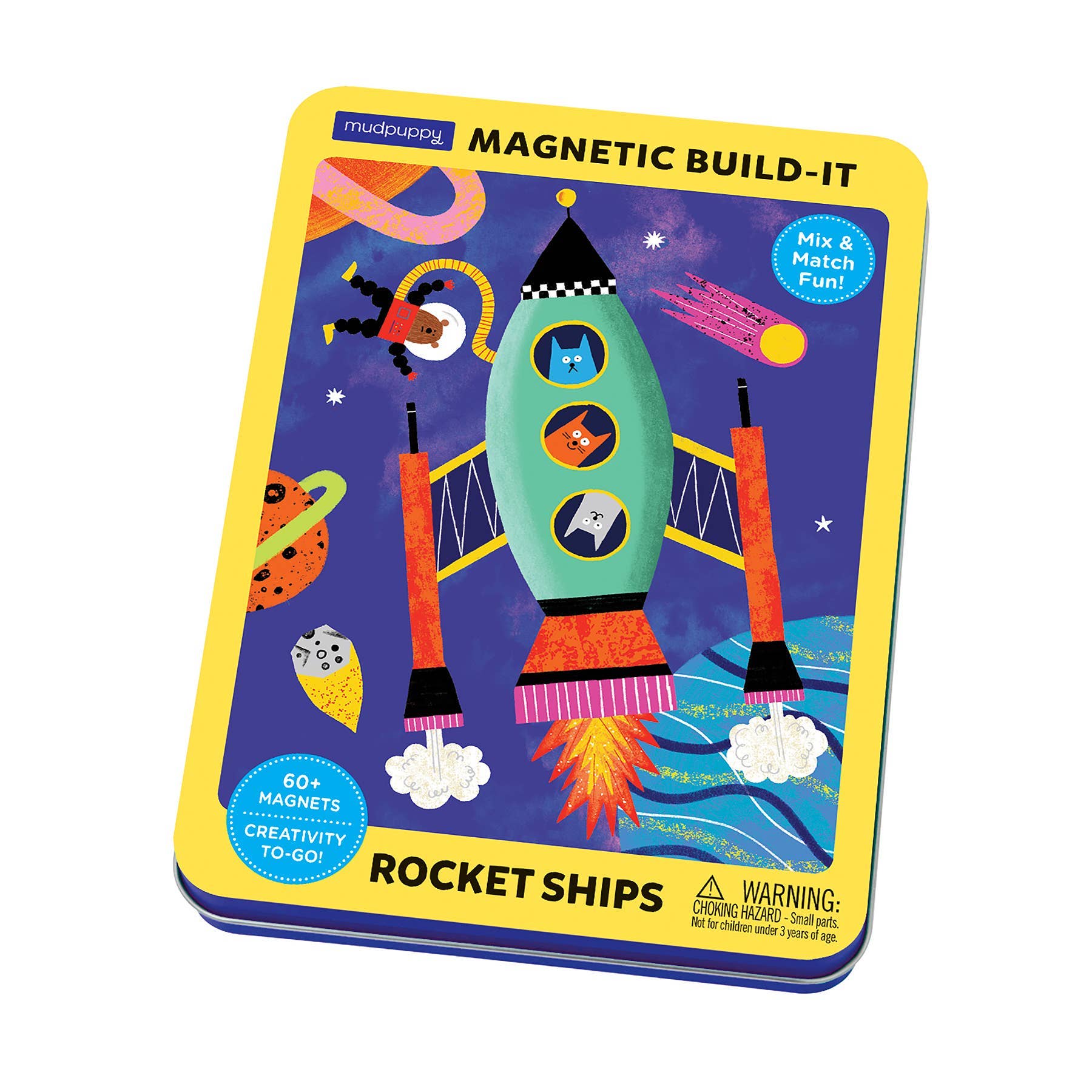 Chronicle Books - Rocket Ships Magnetic Build-it