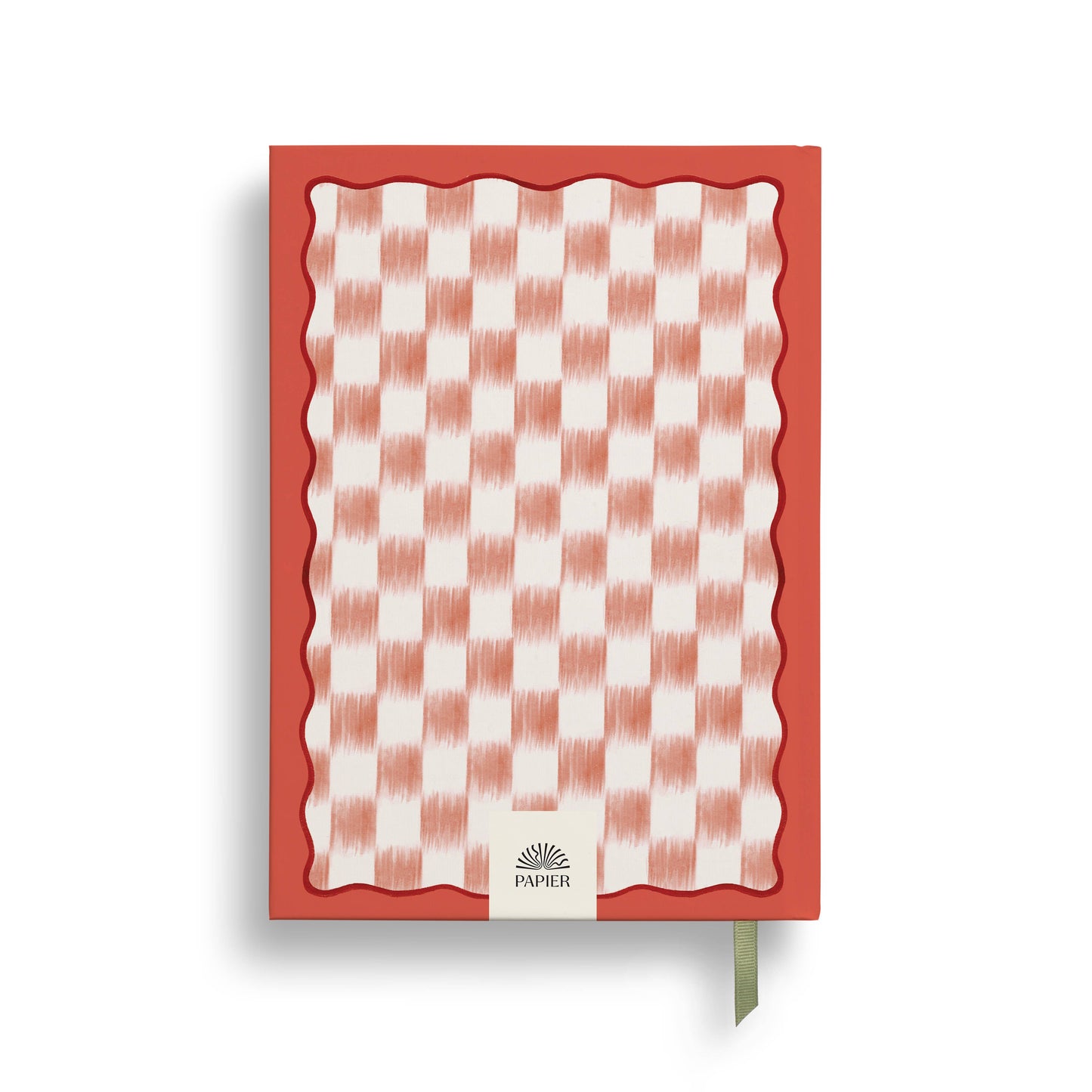 Papier - Guided Wellness Journal, A5 Hardcover - Floral Ikat