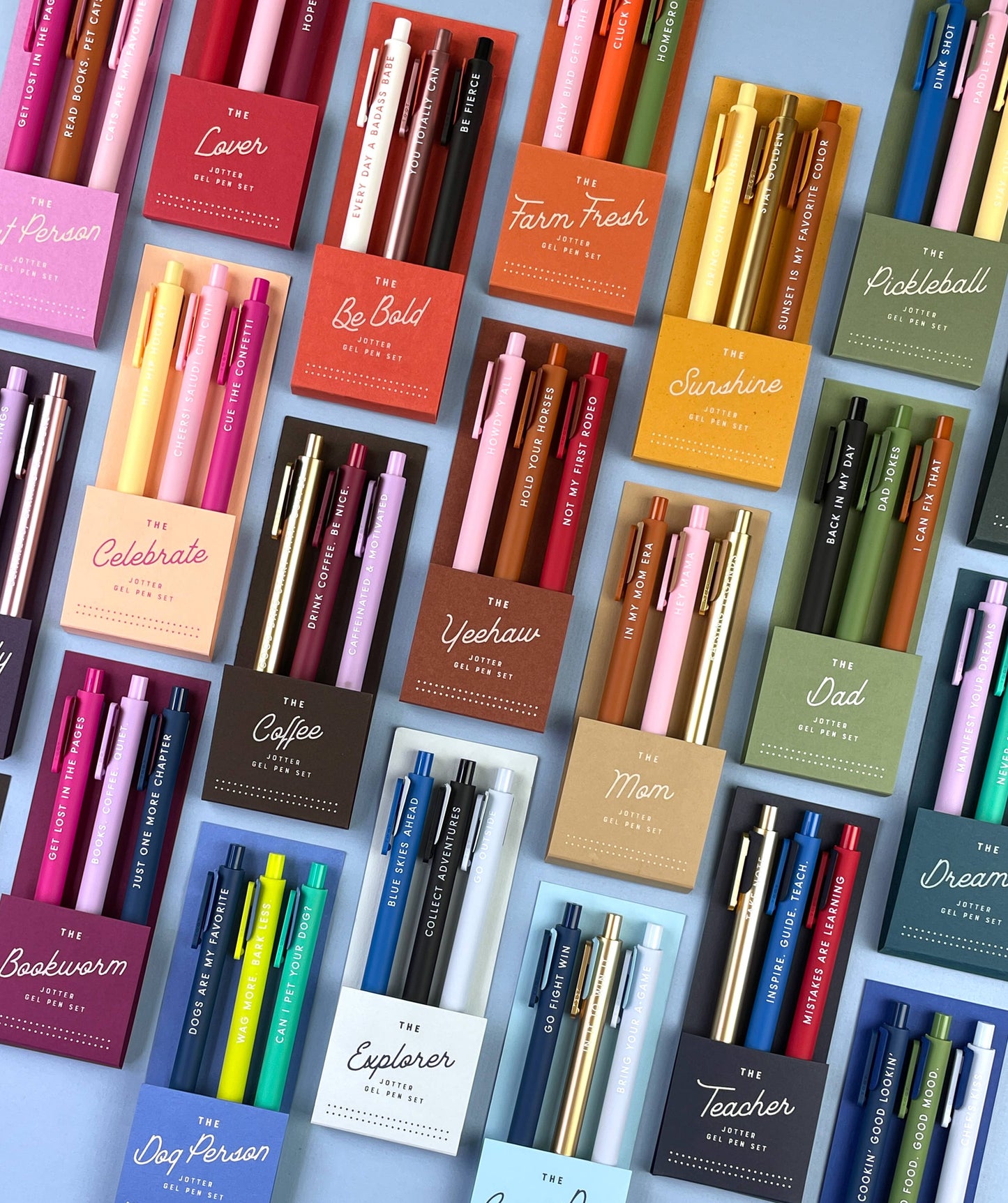 Ruff House Print Shop - Lover Jotter Gel Pen : Set of 3