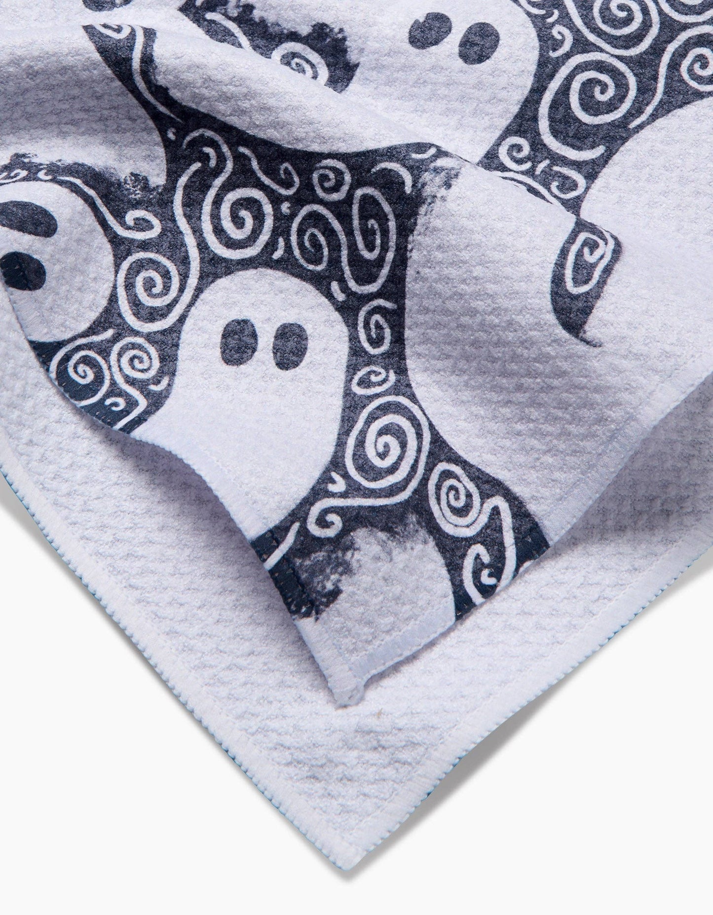 Geometry - Swirling Ghosts Tea Towel