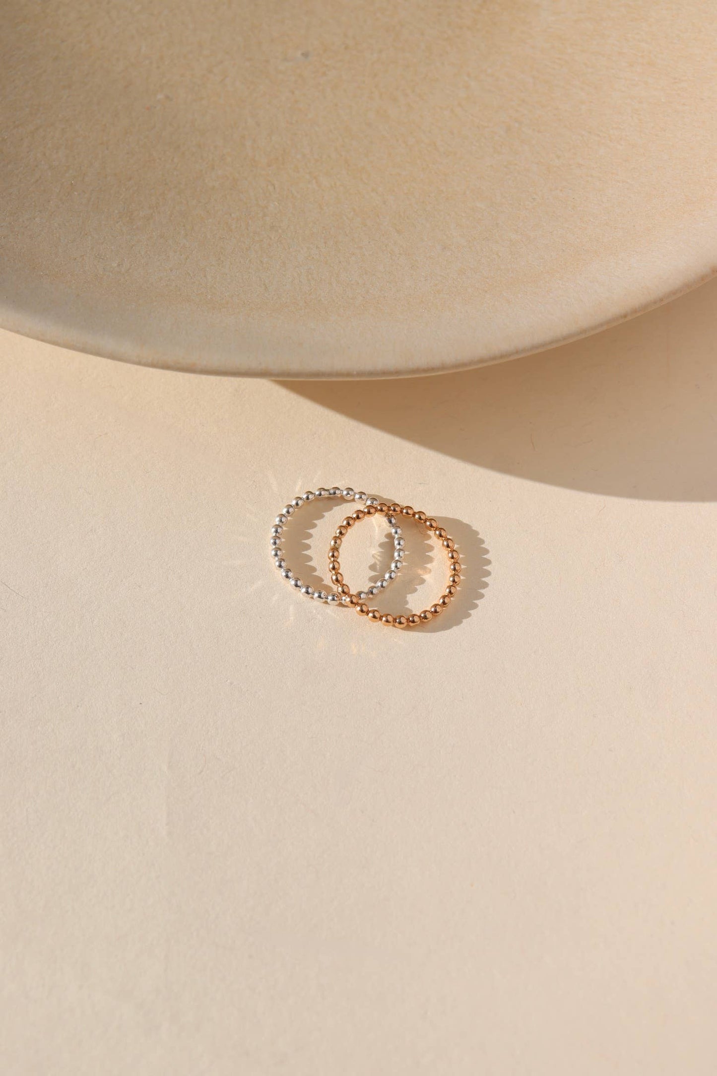Token Jewelry - Sequin Ring in 14k Gold Fill or Sterling Silver