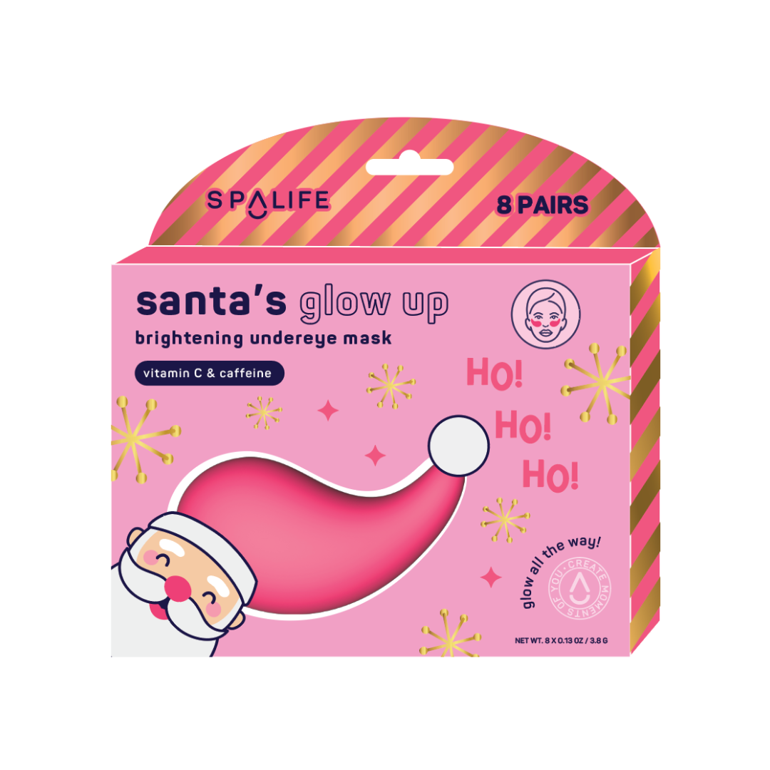 My Spa Life - Christmas Holiday Santa's Glow Up Brightening Undereye Masks