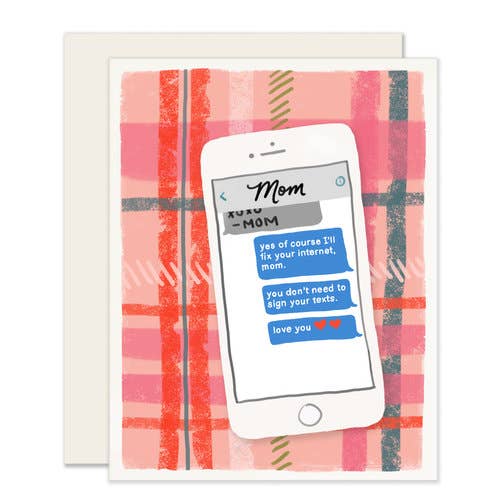Slightly Stationery - Mom Texts