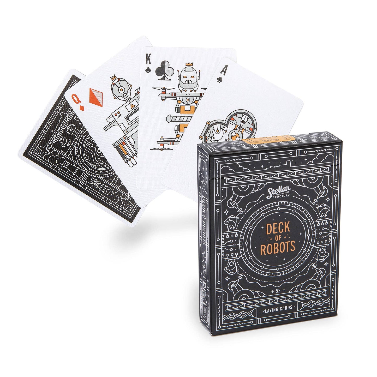 Stellar Factory - Deck of Robots Playing Card Deck
