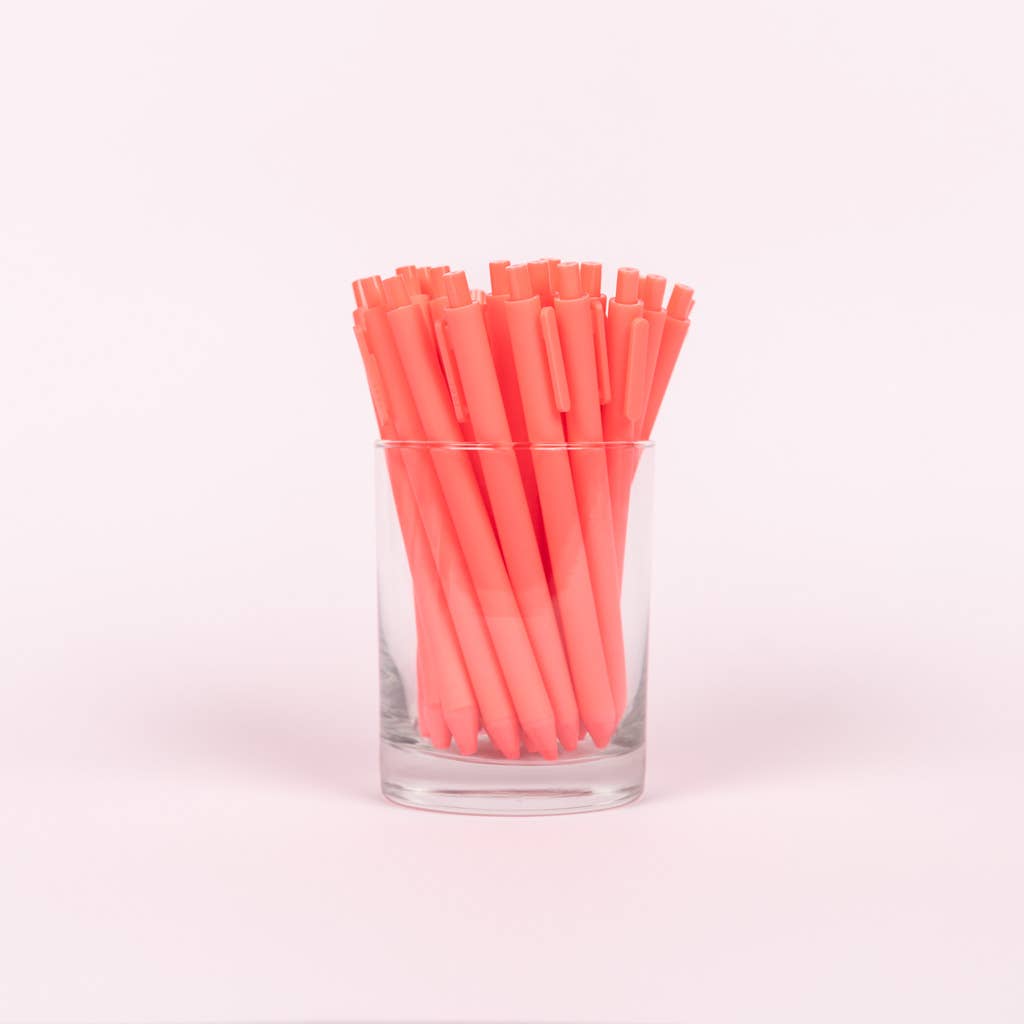 Talking Out of Turn - Bulk Jotters - Neon Coral