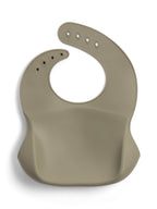 Colored Organics - Baby Silicone Bucket Bib - Sage