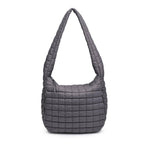 Urban Expressions - Leda Quilted Nylon Puffer Hobo - Assorted Colors