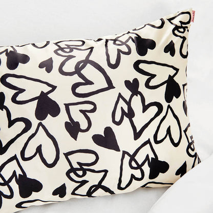 KITSCH - Standard Satin Pillowcase - Heart