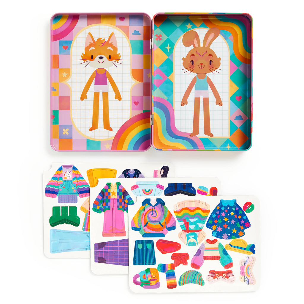 Chronicle Books - Rainbow Fashion Magnetic Dress-Up