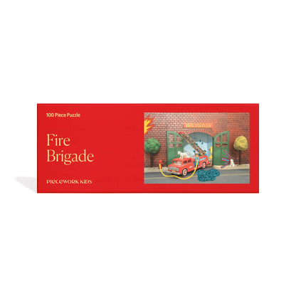 Piecework Puzzles -  Fire Brigade - 100 Piece Puzzle