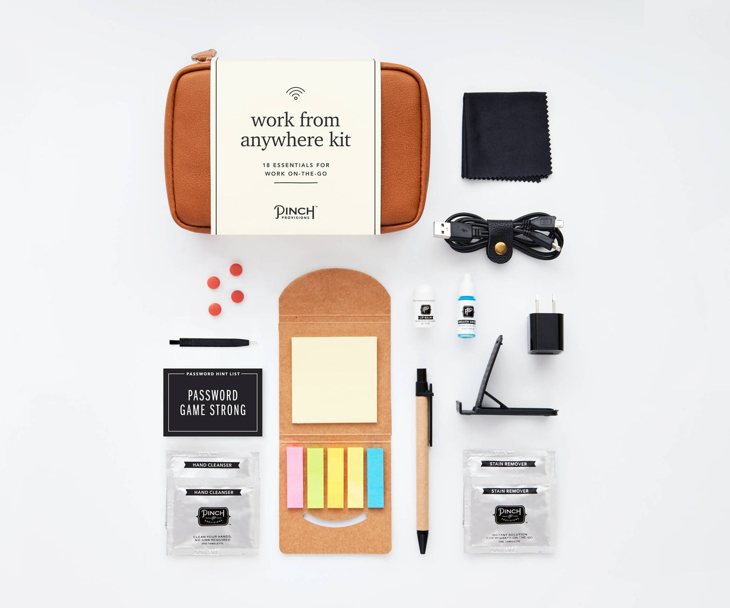 Pinch Provisions - Work from Anywhere Kit | Cognac, Office & Corporate Gifts