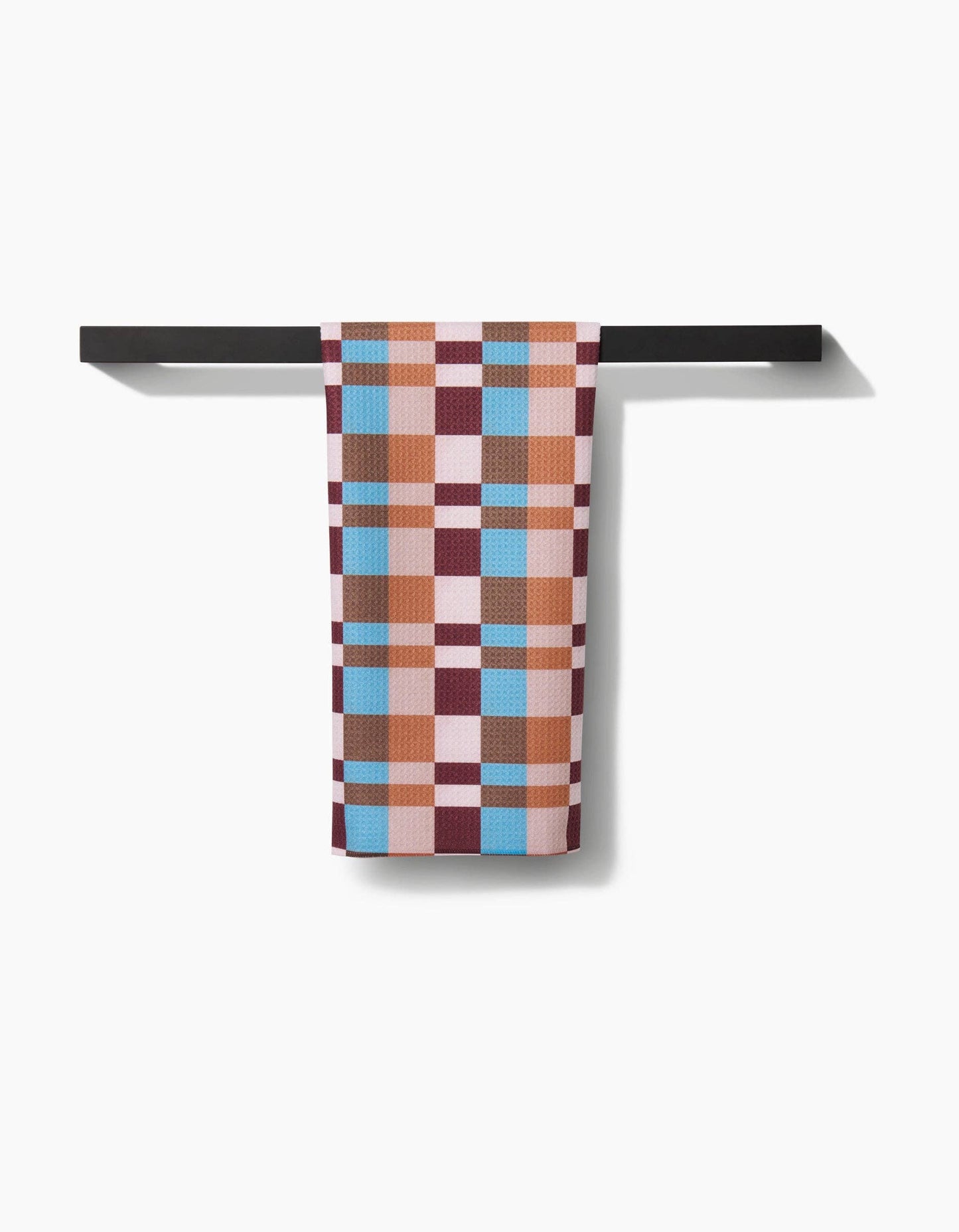 Geometry - Cozy Day Checkers Tea Towel