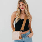 Pretty Simple - Woven Willow Camera Crossbody Bag