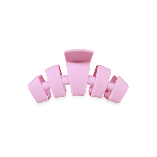 TELETIES - Classic Hair Clip | Small | Merry Pinkmas