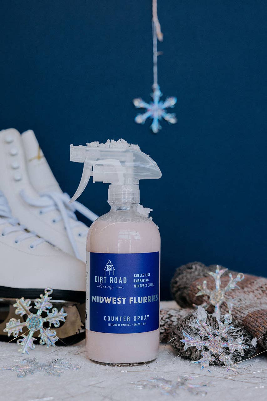 Dirt Road Candle Co - Midwest Flurries Counter Spray